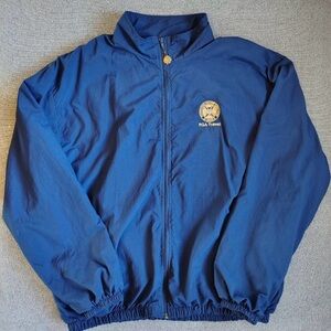 Vtg 1997 Ryder Cup Valderrama PGA Travel Windbreaker Jacket Men 2X Full Zip USA